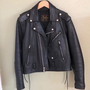 Vintage leather jacket